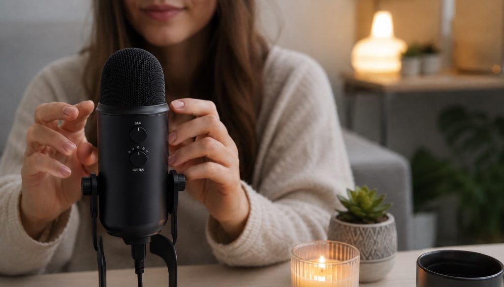 Microphones cardioïdes : un choix idéal pour l’ASMR et votre bien-être