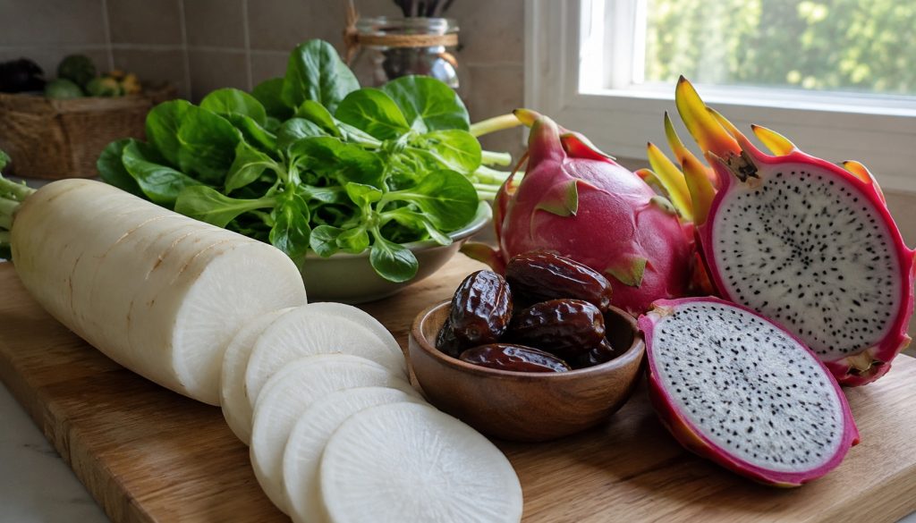 Légumes et fruits par D : liste complète, saison et bienfaits essentiels