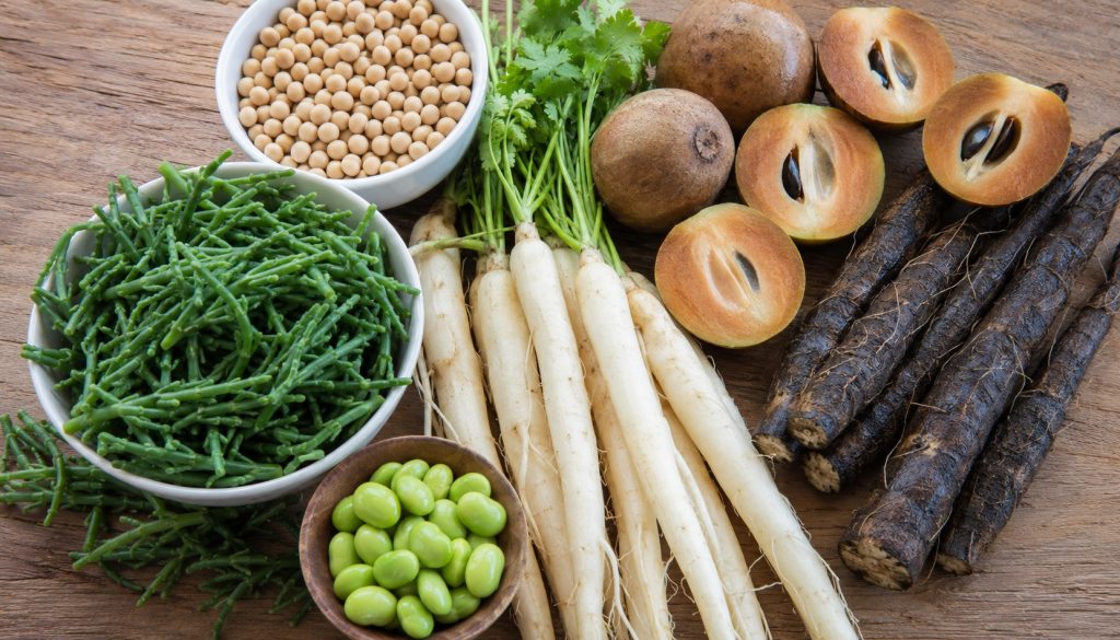 Légumes et fruits par S : liste complète, saison et bienfaits essentiels