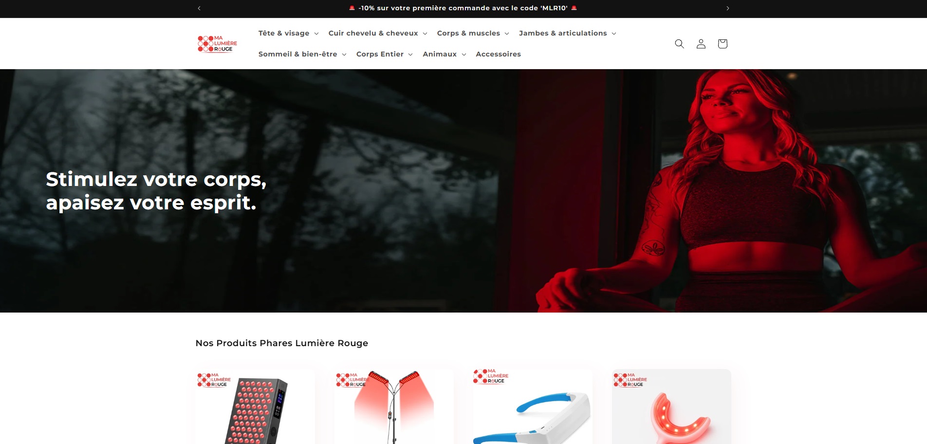 Luminothérapie : notre top 10 des meilleurs sites de vente d’appareils LED